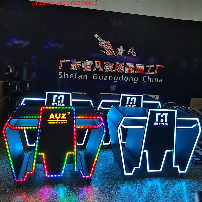 Event Suppliers - Mesa de DJ de Metal Personalizada