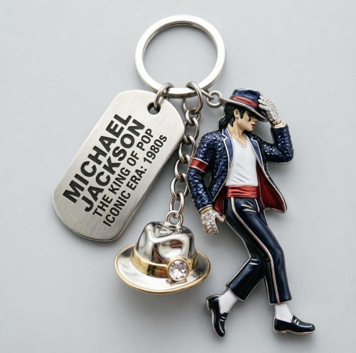 Party Favor Bag - Llavero de Michael Jackson, Colgante Decorativo