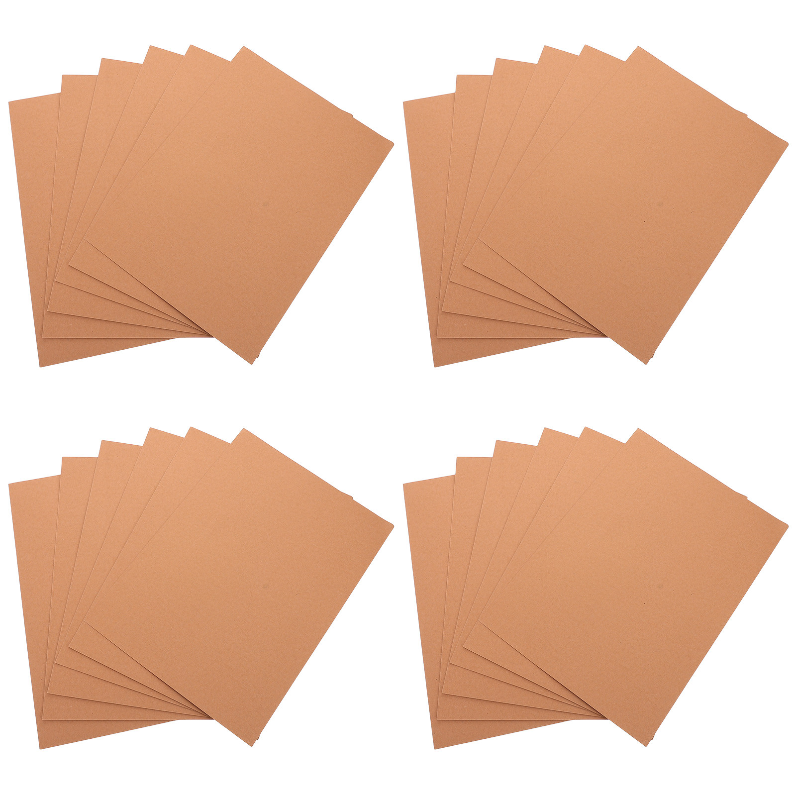 50 hojas de cartulina marrón,  - Papercraft Supply Invitation reseña y precio