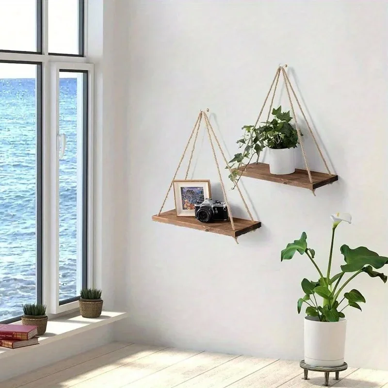 Columpio de madera colgante, c - Flower Wall Panel reseña y precio