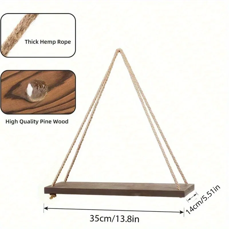 Columpio de madera colgante, c - Flower Wall Panel reseña y precio