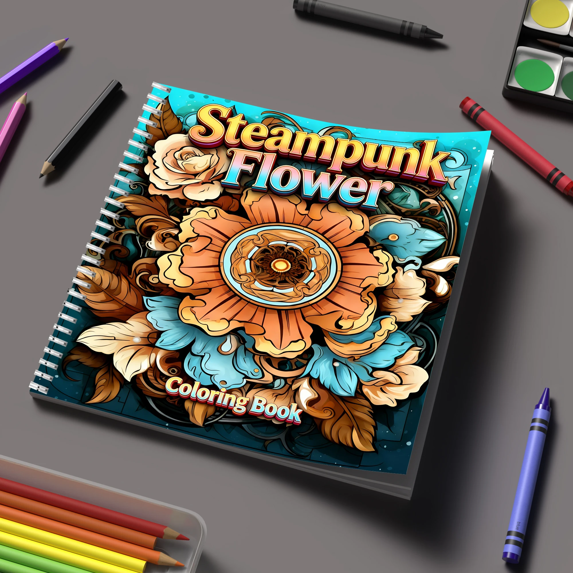 Libro para colorear de flores  - Supply Event reseña y precio