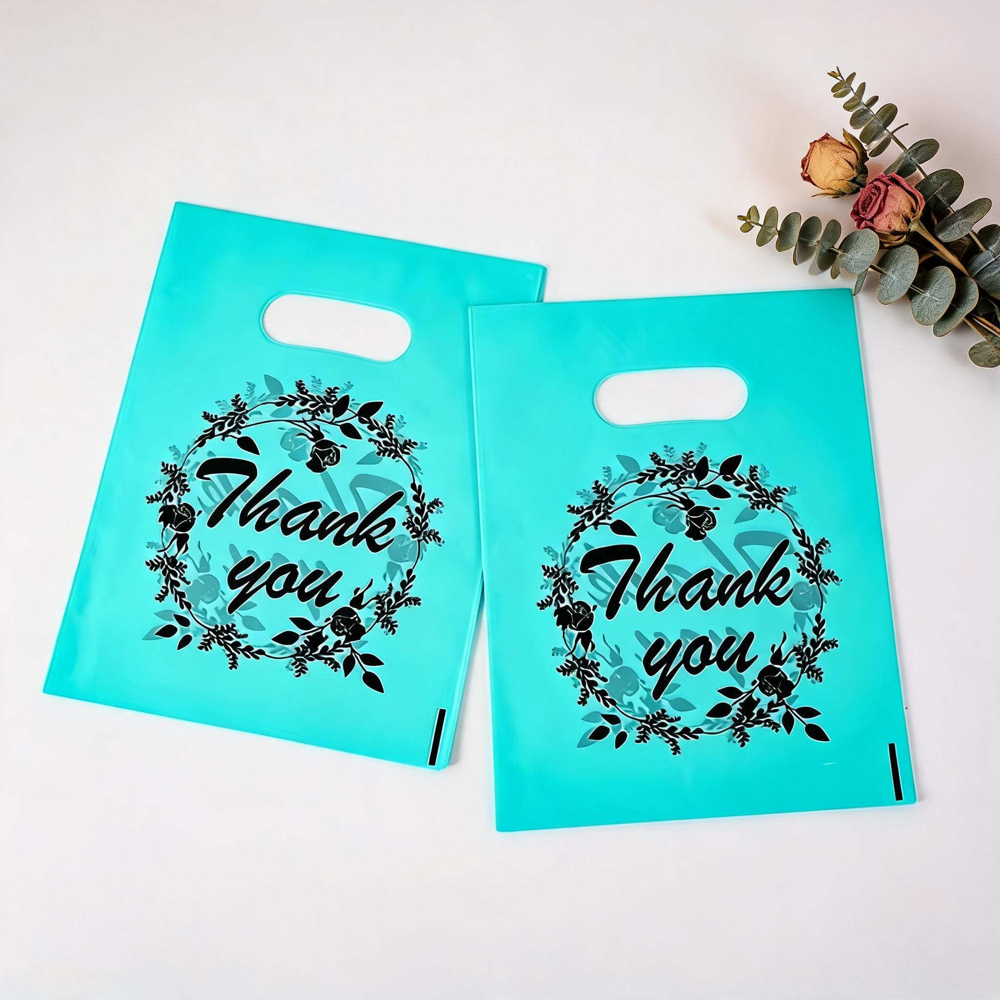 100 Bolsas de Plástico con Asa - Event Party Shop reseña y precio