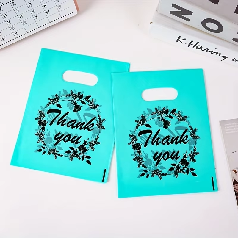 100 Bolsas de Plástico con Asa - Event Party Shop reseña y precio